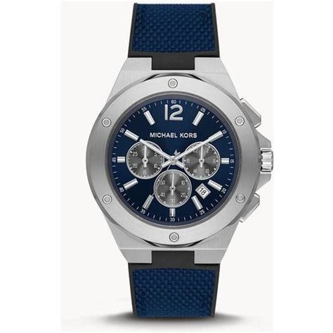 michael kors men's cu94cdt7bc twilight blue|Amazon.com: Michael Kors Men's Lennox Chronograph Blue .